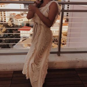 Maxi Cream colored Dress